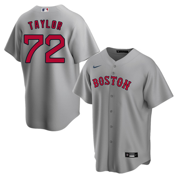 Nike Men #72 Josh Taylor Boston Red Sox Baseball Jerseys Sale-Gray